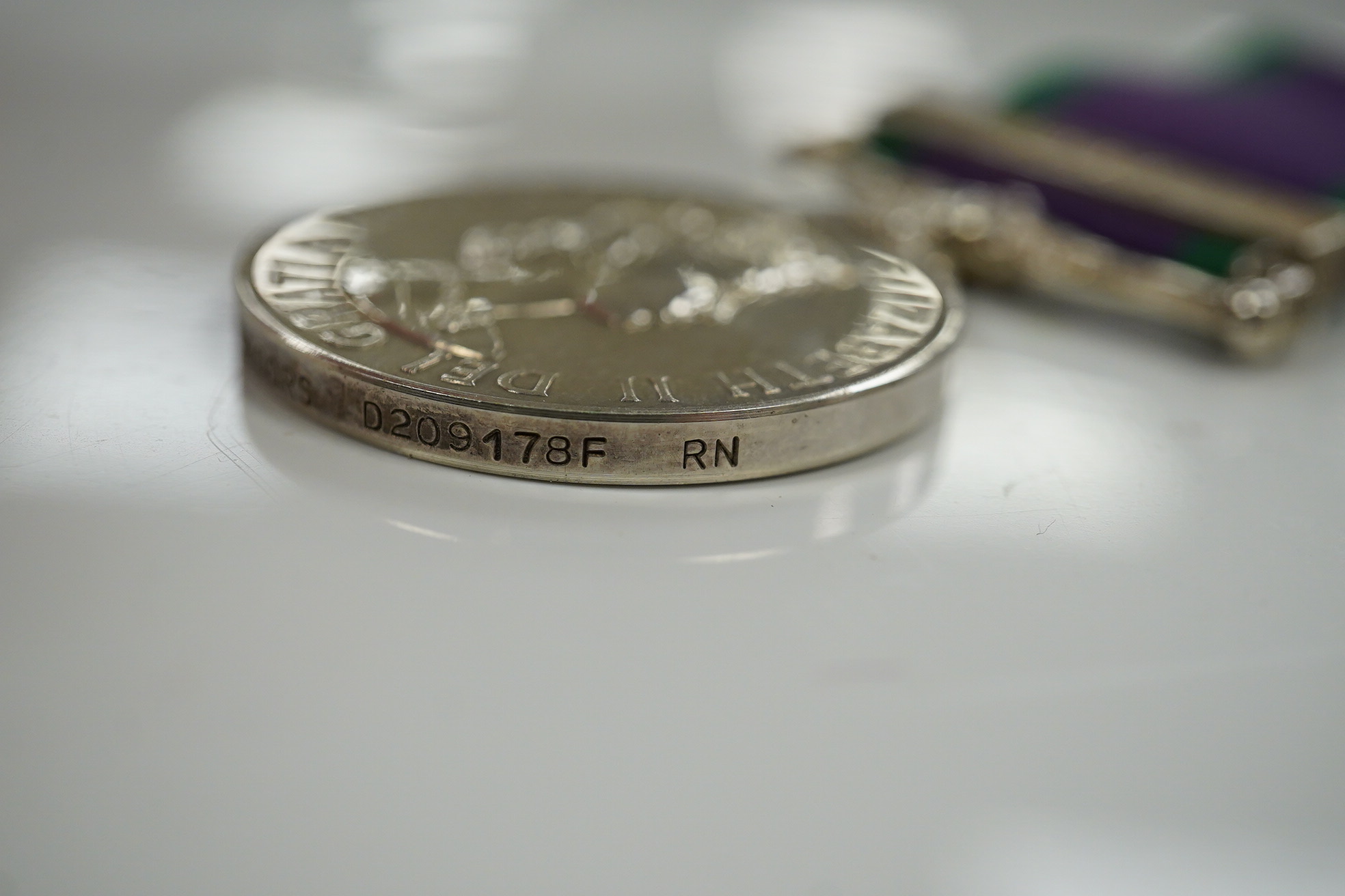 Three ERII Campaign Service Medals